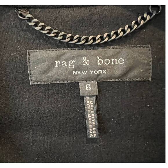 rag & bone Club Wool Blazer Size 6 - Picture 6 of 9